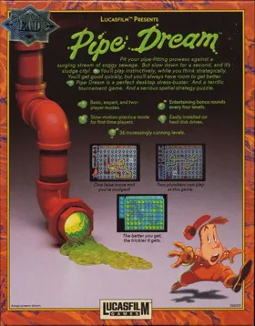 Pipe Dream box cover back